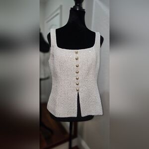 Aqua Black and White Fabric Label